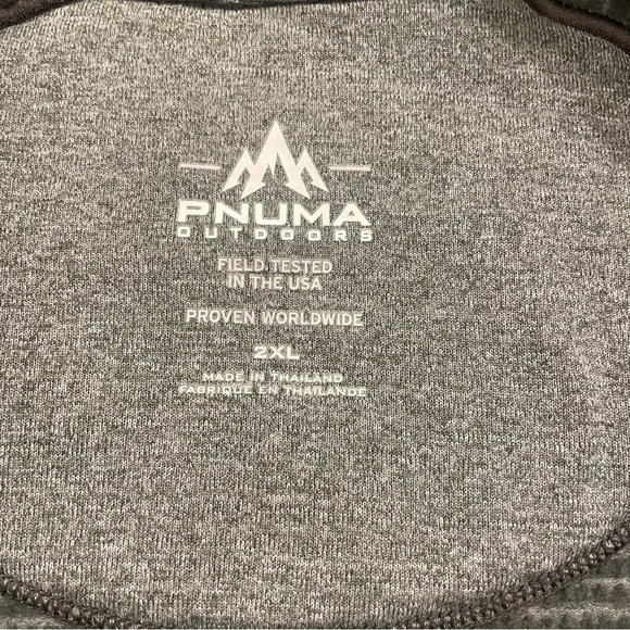 Pnuma Baselayer Quarter Zip Wool Blend Size 2XL - Picture 9 of 11